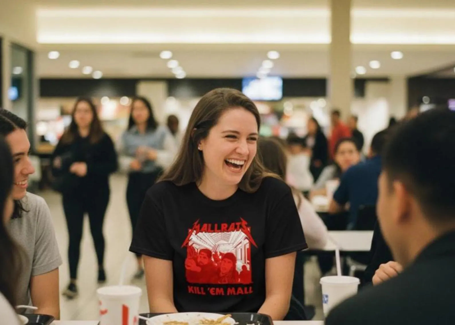 Mallrats Metallica Parody T-shirt — view 7