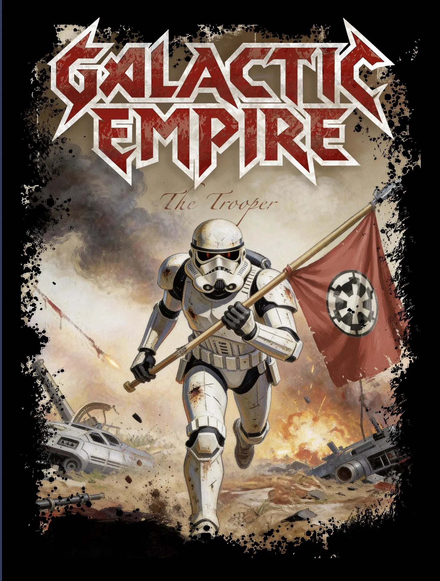 Galactic Empire - The Trooper T-Shirt — back