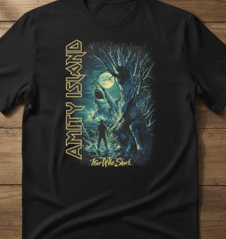 Amity Island Fear of the Shark T-Shirt — view 4