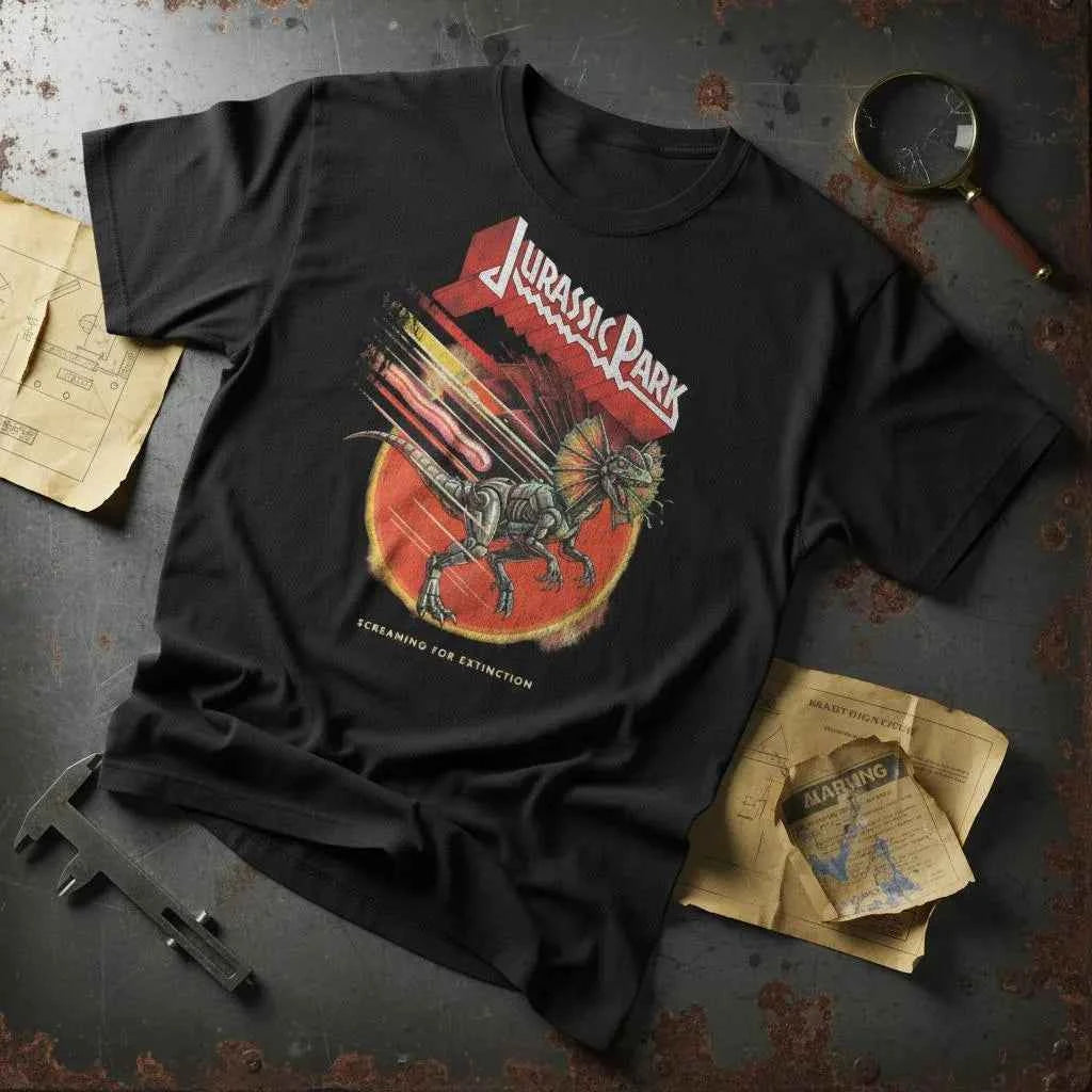Jurassic Park Screaming for Extinction T-Shirt