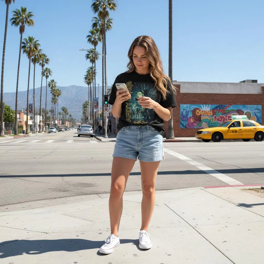 Amity Island Fear of the Shark T-Shirt — view 6