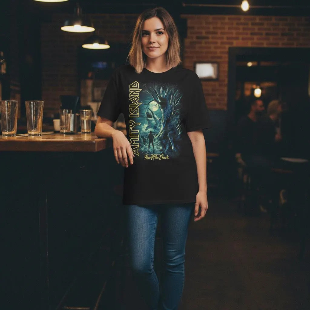 Amity Island Fear of the Shark T-Shirt — view 8