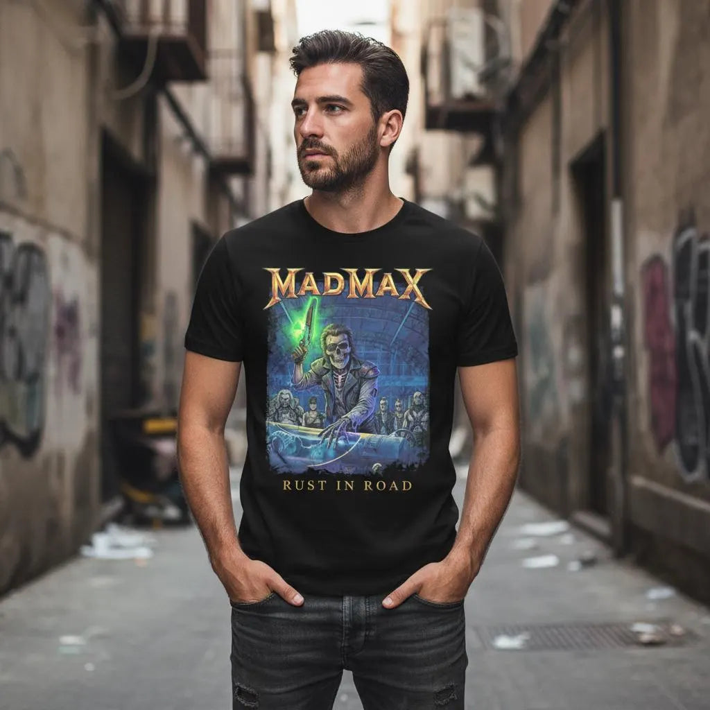 Mad Max Rust in Road T-Shirt — detail
